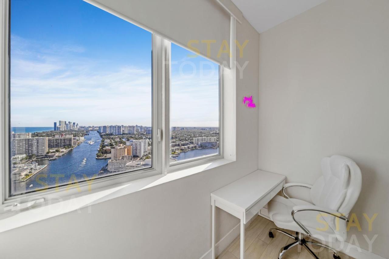 Beachwalk Resort Ph - Dream-Sky Mansion 3Dbr And 3Ba Luxury Penthouse Hallandale Beach Eksteriør bilde