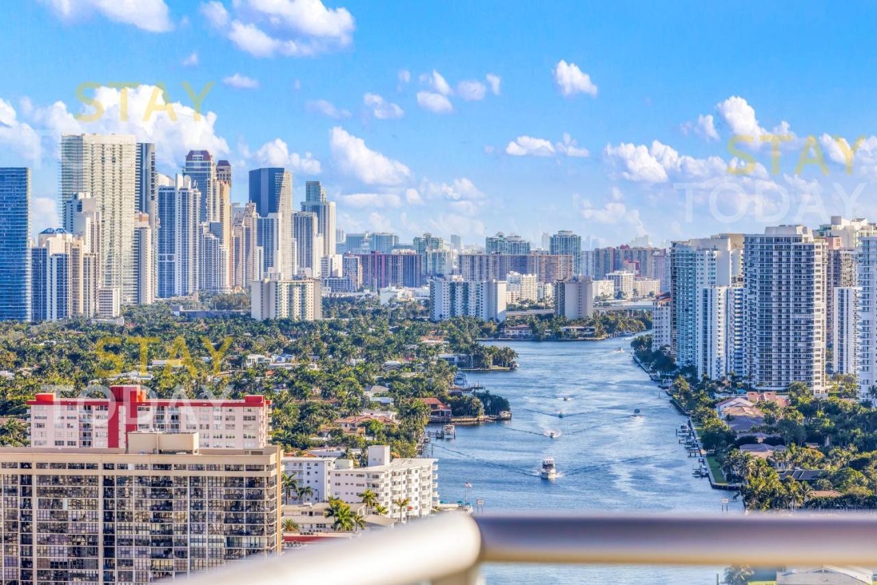 Beachwalk Resort Ph - Dream-Sky Mansion 3Dbr And 3Ba Luxury Penthouse Hallandale Beach Eksteriør bilde