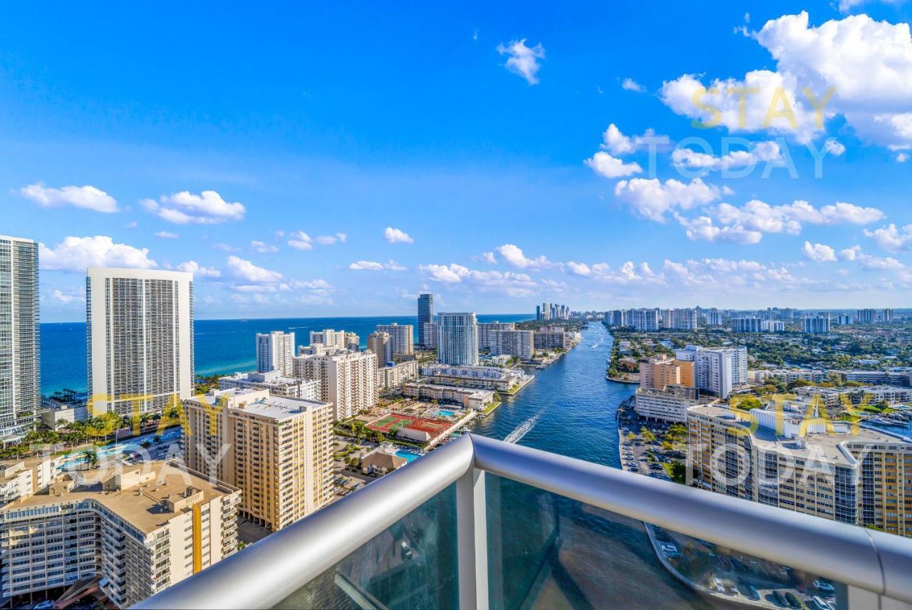Beachwalk Resort Ph - Dream-Sky Mansion 3Dbr And 3Ba Luxury Penthouse Hallandale Beach Eksteriør bilde